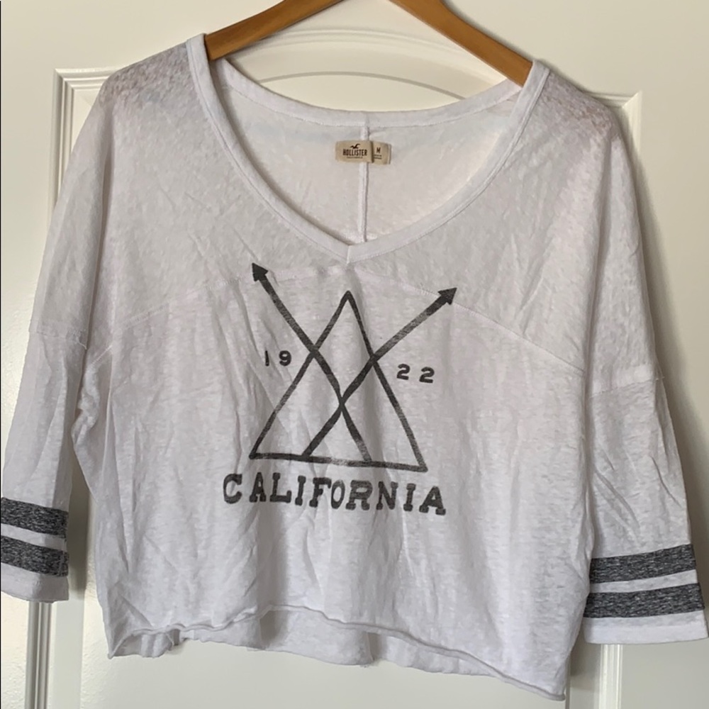 Hollister Crop T Shirt